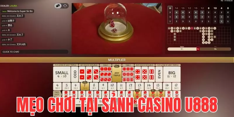 Tham khảo mẹo chơi hay tại sảnh casino trực tuyến